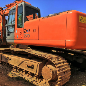 Pelle hydraulique sur chenilles Hitachi ZX270 d'occasion 27 tonnes 1 an de garantie Pelle d'occasion Shanghai Stock Sale - Product Image 1