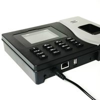 Relojes de Control de Asistencia con Huella Dactilar OEM para Empleados de Pequeñas Empresas con Batería, Terminal de Oficina con Wifi, Máquina Automática de Huella Dactilar