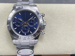 Montre mécanique de luxe de qualité supérieure, étanche, 40 mm, UFO Factory, acier 904L, mouvement 4131, 126509 Chrono, montre grise - Product Image 2