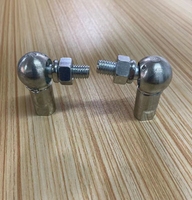 Gas Strut End Ball Joint Socket Thread Ball Stud Socket M10 Joint for Boot Gas Spr M10 X Ball and Socket Joint Cs16 M10 Csm10