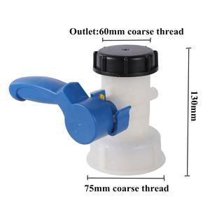 DN40/50/80 vanne papillon <span class=keywords><strong>1000L</strong></span> IBC réservoir conteneur <span class=keywords><strong>adaptateur</strong></span> jardin Agriculture Irrigation <span class=keywords><strong>robinet</strong></span> contrôleur d'eau - Product Image 3