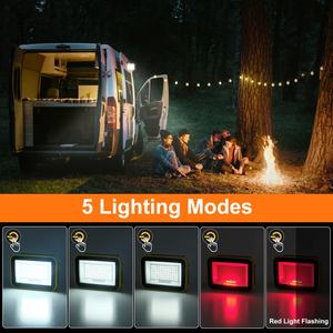 Lampe de travail extérieure multifonctionnelle portable avec fonction de charge d'urgence, idéale pour le camping et l'entretien - Product Image 3