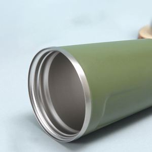 Gobelet isotherme Ys89 en gros avec logo, 350 ml, 500 ml, fournisseur, double paroi isolée, en acier inoxydable 304, tasse à café personnalisée - Product Image 3