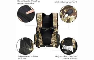 Free sample Trendy <b>Cool</b> Blue Street Style Large Capacity Wholesale Custom Mens Skateboarding <b>Bag</b> Skateboard <b>Backpack</b> - Product Image 4