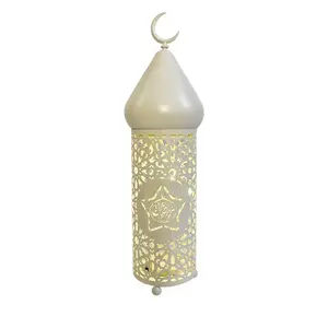 LED hohle Laterne Licht Vintage Marokko Schmiedeeisen-Lampen Haushaltstisch wirtschaftlich Schlafzimmer Wohnzimmer Kunstdekorationen