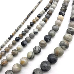 Perles en vrac de jade Dongling vert et rouge naturel, marque Ruixin, origine Yiwu, vente en gros, fournitures pour la fabrication de bijoux DIY (bracelets et colliers) - Product Image 4