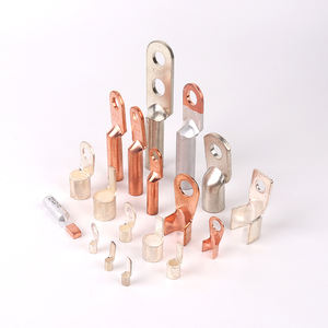 배터리 황동 나일론 링 스페이드 크림프 터미널 전선 커넥터 너트 Cu Al 구리 튜브 케이블 러그 및 페룰 - Product Image 2