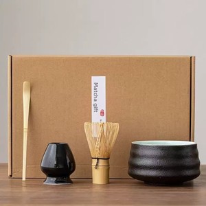 ชุดชาเขียวมัทฉะ HYE CG01 ซีรีส์ Kiln Change แบบมินิมอลทันสมัย เป็นมิตรกับสิ่งแวดล้อม เกรดสำหรับอาหาร พร้อมชุดอุปกรณ์มัทฉะ แปรง ชาม ช้อน - Product Image 2
