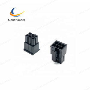 ขั้วต่อสายไฟแบบมินิอเนกประสงค์ LECHUAN Power 172159-1H รุ่น <span class=keywords><strong>Mate</strong></span>-<span class=keywords><strong>N</strong></span>-<span class=keywords><strong>Lok</strong></span> แบบสายต่อสาย ตัวรับสายไฟแบบ Centerline Housing - Product Image 2