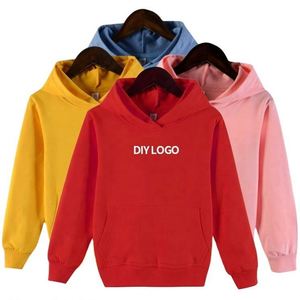 Sweat-shirts classiques en coton de haute qualité pour enfants, garçons et filles, avec logo personnalisé - Product Image 4