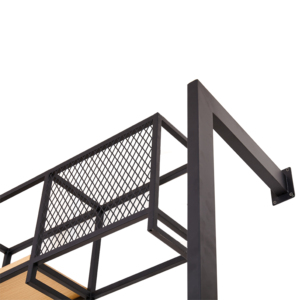 Supermercato Mensola di Esposizione Del Basamento Cremagliera per il Negozio e Della Cancelleria del Metallo e Legno Design Moderno Spuntino Negozio per la Vendita Al Dettaglio - Product Image 3