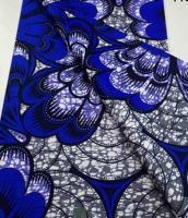 Vente en gros usine Nouveau design Tissu africain en véritable pagne ciré 100% coton Tissus imprimés africains Tissus en dentelle