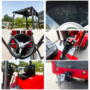 รถตัก TH180แบบ4X4ขนาดเล็กพร้อมเครื่องยนต์ Kubota EPA รถตัก4X4ดีเซล - Product Image 6