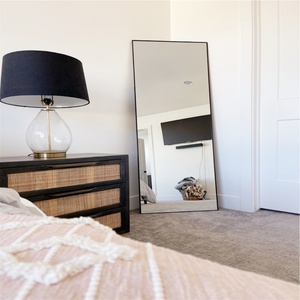 Wholesale Modern Style Large Full-Length Dressing <b>Mirror</b> Aluminum Framed Bedroom Decorative <b>Mirror</b> Glass Material <b>Floor</b> <b>Standing</b> - Product Image 2