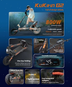 Scooter Eléctrico Kukirin 800W con Asiento, Top 2024, Nuevo Producto 2024, Popular en China, 15Ah - Product Image 4