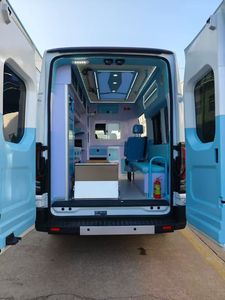 Ampliamente utilizado en el campo médico, motor diésel, volante a la izquierda y a la derecha, camioneta ambulancia F0rd para el transporte de enfermos y pacientes. - Product Image 3