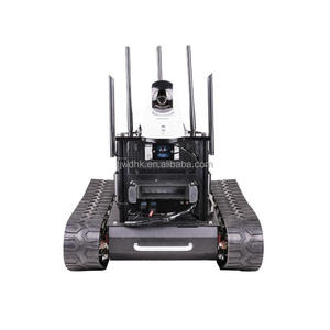 Piste de robot d'inspection personnalisée Châssis de robot à chenilles Plate-forme de châssis de robot à chenilles en caoutchouc - Product Image 2