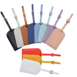 New Leather Travel Suitcase Name Address <b>Id</b> Baggage <b>Tags</b> Oem Passport Holder and Luggage <b>Tag</b> - Product Image 1
