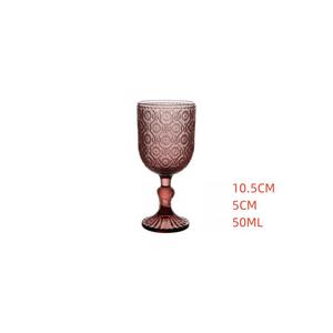 Verre à pied gaufré floral 50ml 10.5cm 110g motif Bégonia pour présentation sur chariot <span class=keywords><strong>de</strong></span> bar et service <span class=keywords><strong>de</strong></span> desserts et <span class=keywords><strong>de</strong></span> vins - Product Image 1