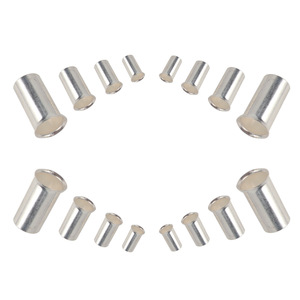 ชุดอุปกรณ์เชื่อมต่อสายไฟแบบ Crimp Connector ยี่ห้อ IQIHUI จำนวน 240 ชิ้น ชุบเงิน ทองแดง EN25-16 EN16-15 EN10-15 EN6012 สำหรับสายไฟขนาดต่างๆ - Product Image 4
