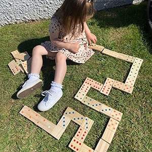 Idée de cadeau de Noël écologique en bois gravé géant <span class=keywords><strong>jardin</strong></span> extérieur amusant pour les enfants - Product Image 3