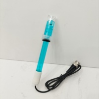 OEM PH-2601P2 laboratorium industri PC plastik 0-60C PH Sensor elektroda Probe untuk akuarium hidroponik akuarium tangki