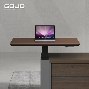 Escritorio ejecutivo de madera ergonómico moderno del fabricante superior Diseño Premium Gerente de OEM Muebles de oficina Económicos - Product Image 4