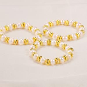 Joyería de Perlas del Lago Zhuji Shanxia, Pulsera de Perlas de Agua Dulce para Mejores Amigas, Diseño Exclusivo para Mujer, Joyería al por Mayor - Product Image 1