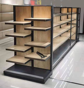 두꺼운 보드 선반 금속 전체 상점 장식 편의점 선반 소매점 캐비닛 선반 - Product Image 5