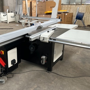 Scie à panneaux électrique verticale automatique d'usine, machine à découper le bois, machine à découper les panneaux de bois, scie à table coulissante, scie à table - Product Image 2