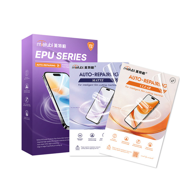 Mietubl High Quality HD Clear 180*120MM Automatic Repairing Hydrogel Screen Protector TPU Film for Mobile Phone