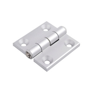 Bisagras de aleación de aluminio de 20, 30, 40, 45 mm con apertura de 180 grados para conectores de montaje de perfiles de aluminio - Product Image 1
