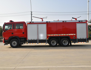 Camión de Bomberos Multifuncional HOWO, Nuevo Vehículo de Rescate y Extinción de Incendios Forestales 6x4 de Doble Cabina, Camión de Bomberos Electrónico Directo de Fábrica - Product Image 4
