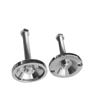 Pieds de support réglables en acier inoxydable 304 robustes M8/M10/M12 pour nivelleur de machine à montage au sol