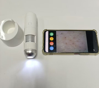 Analizador de Piel y Cuero Cabelludo Inalámbrico Profesional, Cámara para Folículos Pilosos, Detector de Grasa, Dermatoscopio HD