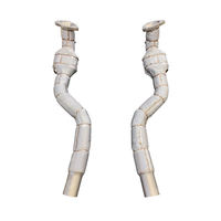 Collecteur d'échappement Premium YIHONG SS304 pour Maserati GranTurismo 4.2 4.7 2007-2020, finition polie, système de performance à court terme