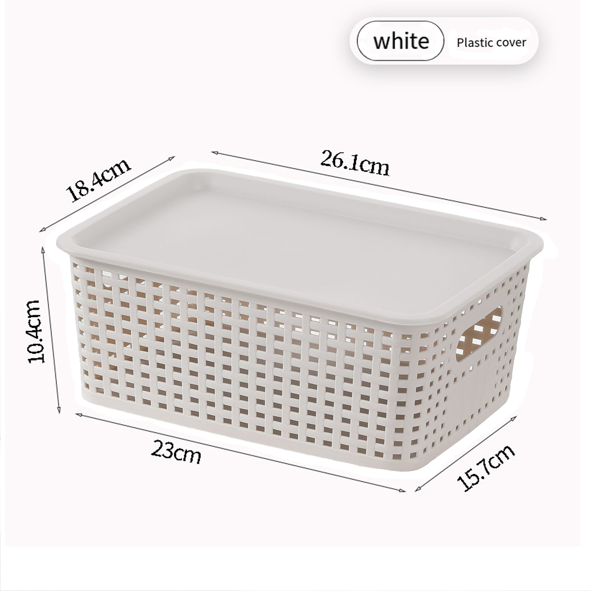 Couverture en plastique blanc