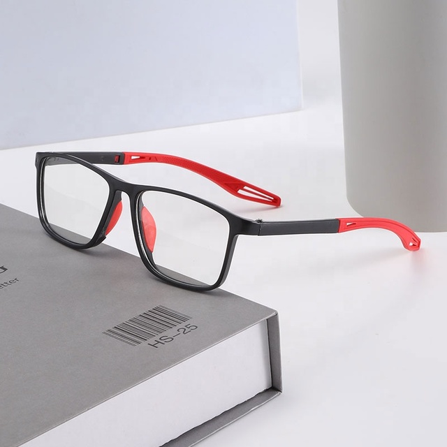 Wholesale Newly Designed Juncture Blue Light Filter Reading Glasses Ready Ship Cheap Rectangle Transparent Lenses Diamond Face