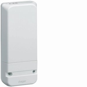 Ricevitore radio aggiuntivo Hager per termostato programmabile EK560 1 contatto di commutazione 8A - Product Image 1