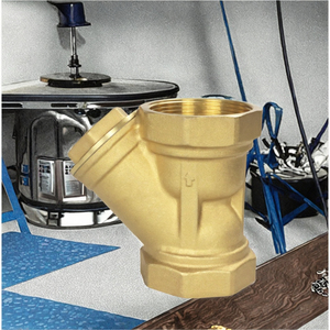 DN20 3/4 Zoll Messing Y-Siebventil mit Netzfilter für Wasser und Hydraulik - Product Image 6