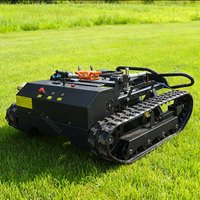 Direktvertrieb vom Hersteller: Günstiger 1000MM Ferngesteuerter Rasentraktor mit Raupenantrieb, Hocheffiziente Mähmaschine