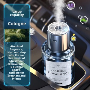 Xách tay sang trọng thông minh tự phun phun lâu dài ánh sáng hương thơm USB powered xe hương liệu thủy tinh Nước hoa Nguồn cung cấp - Product Image 6