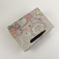 Sac de shopping en papier kraft de luxe personnalisé avec poignée, mini emballage imprimé avec logo, vêtements, artisanat, bougies, cadeaux