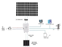 DEYE Kit Complet de Batteries au Lithium Triphasées Montées en Rack 20kW 50kW 100kW Système Solaire Hybride Connecté au Réseau