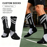 Chaussettes de basketball en gros à séchage rapide, légères et respirantes, chaussettes de sport mi-mollet