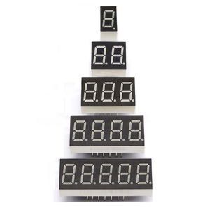 Pantalla LED de 7 segmentos de alta calidad de 0.25, 0.28, 0.36, 0.39, 0.56, 0.7, 0.8 pulgadas con 1, 2, 3 o 4 dígitos - Product Image 1