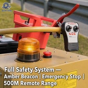 Trinciaerba Semovente Telecomandata a 4 Tempi Senza Fili 800mm per Pendenze fino al 50% con Falciatrice a Flagelli 13HP Diesel Ibrida per Controllo Vegetazione Industriale - Product Image 4