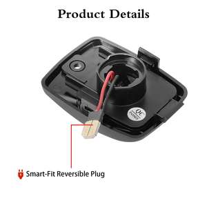 Lampu Pelat Nomor LED Putih + Merah Rakitan Kompatibel dengan 2005-2015 Tacoma 2000-2013 Truk Pickup Tundra - Product Image 6