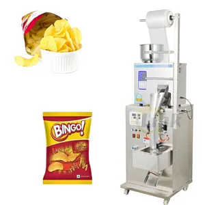 Multifunctional snack food potato chips popcorn and banana chips packaging machine potato chips machine