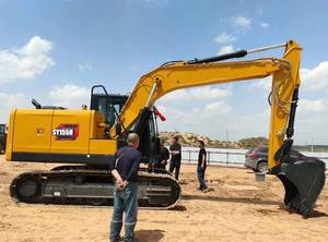 รถขุดขนาดเล็ก 15.5 ตัน รุ่น SY155H รถขุดไฮดรอลิกแบบตีนตะขาบ SY155H SY155 เครื่องจักรขุดดินแบบตีนตะขาบ - Product Image 4